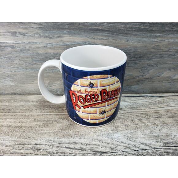 Disney 1987 Who Framed Roger Rabbit Coffee Mug Vintage - Picture 4 of 9